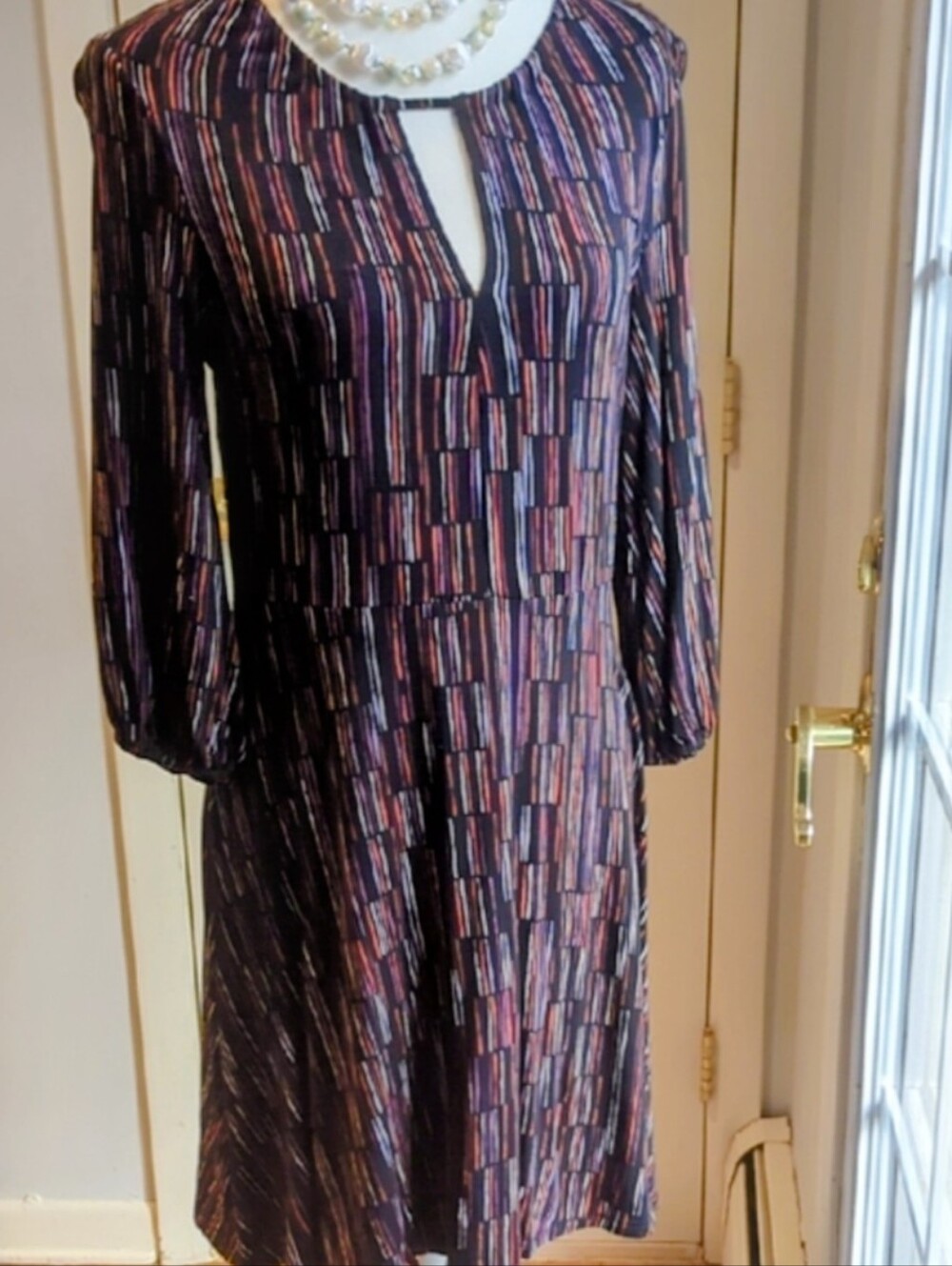 Apt. 9 Multicolor Long Sleeve Dress